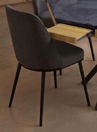 Metal Ayaklı Kumaş Sandalye